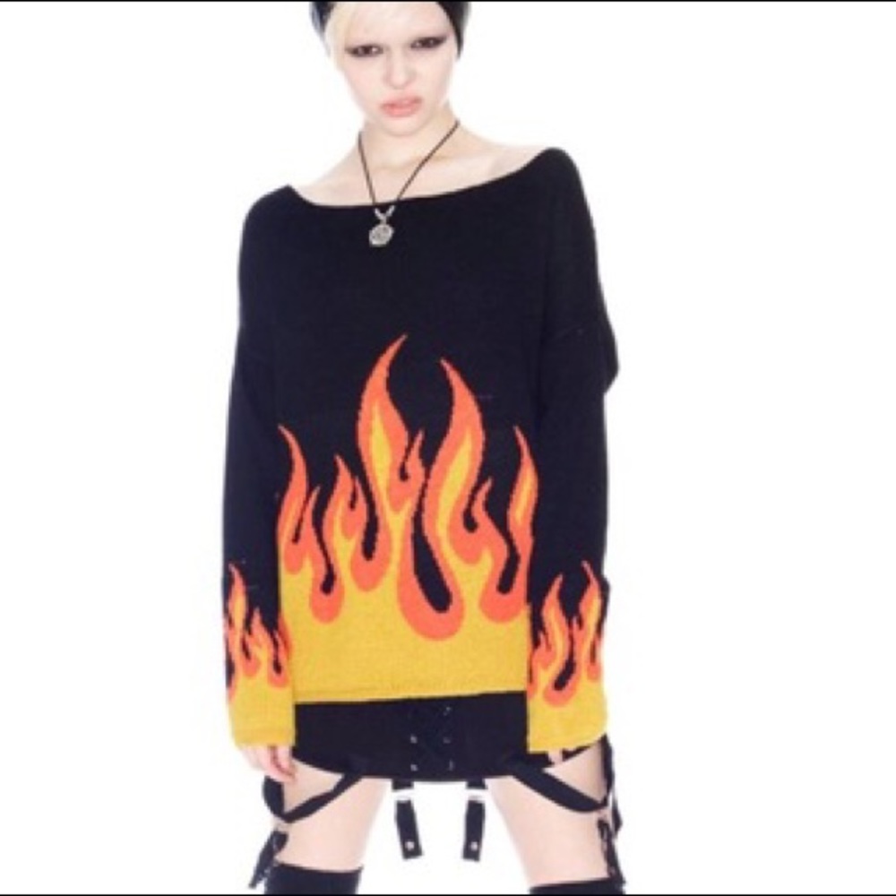 UNIF TURN OR BURN SWEATER